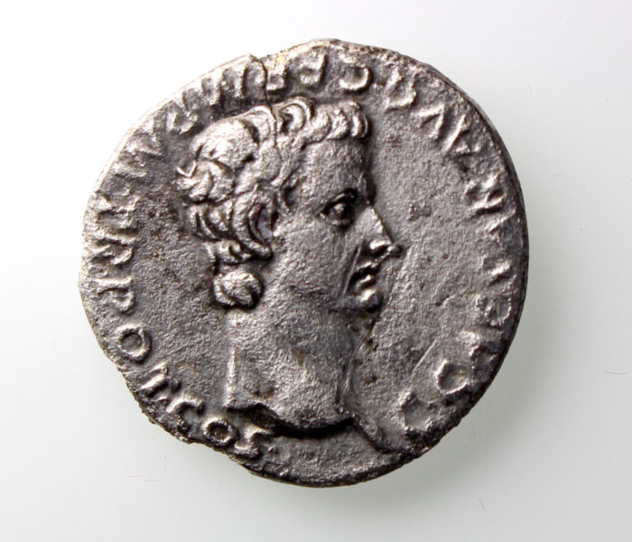 Caligula Silver Denarius 37-41AD-13183