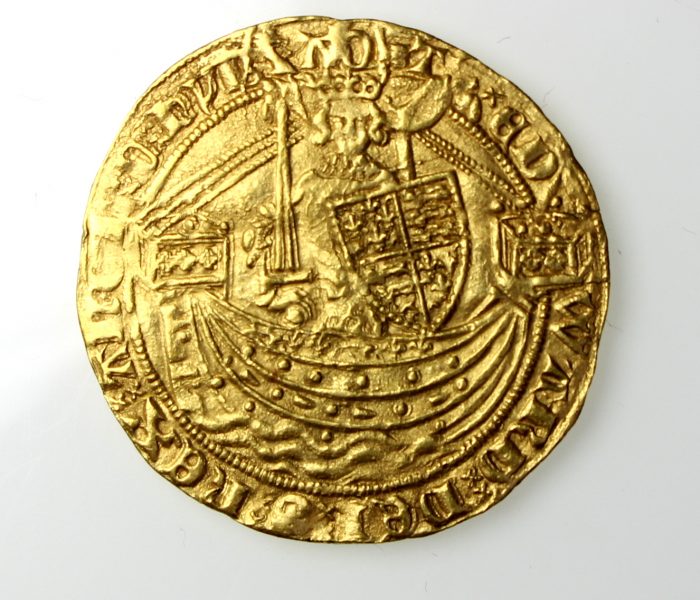 Edward III Gold Half Noble 1327-1377AD Treaty Period -13189