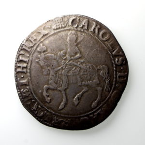 Charles I Silver Half Crown 1625-1649AD-13279