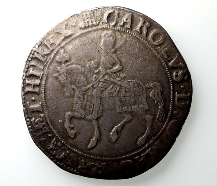 Charles I Silver Half Crown 1625-1649AD-13279