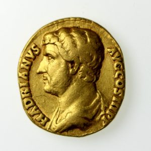 Hadrian Gold Aureus 117-138AD Rome 134-8AD Nilus-13376