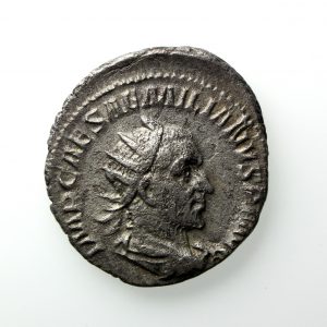 Aemilian Silver Antoninianus 253AD-13419