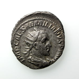 Aemilian Silver Antoninianus 253AD-13419