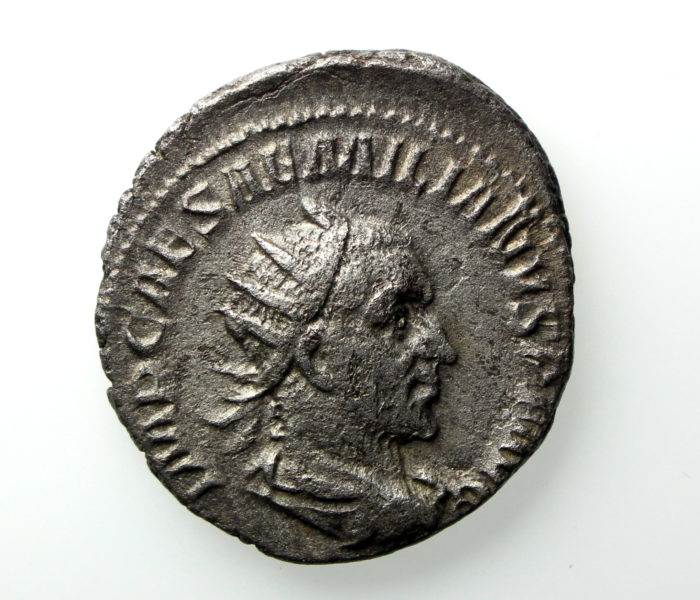 Aemilian Silver Antoninianus 253AD-13419