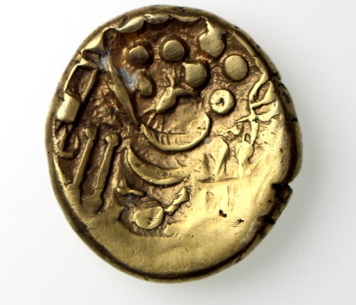 Belgae Chute Gold Stater 50BC-13166