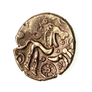 Belgae Ladder Mane Gold Stater 1st Century BC-0