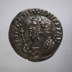 Carausius Silver Denarius 287-293AD-13654