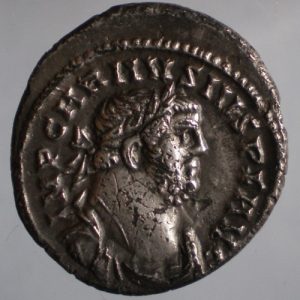Carausius Silver Denarius 287-293AD-13656