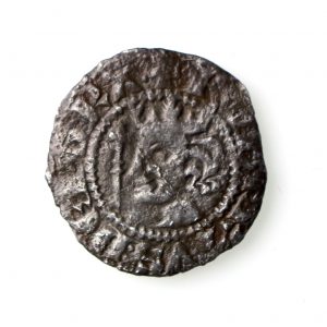 Robert The Bruce Silver Halfpenny 1306-1329AD ext rare-13476
