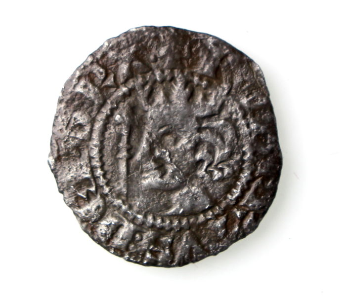 Robert The Bruce Silver Halfpenny 1306-1329AD ext rare-13476