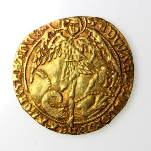 Edward IV Gold Angel 1471-1483AD-13566