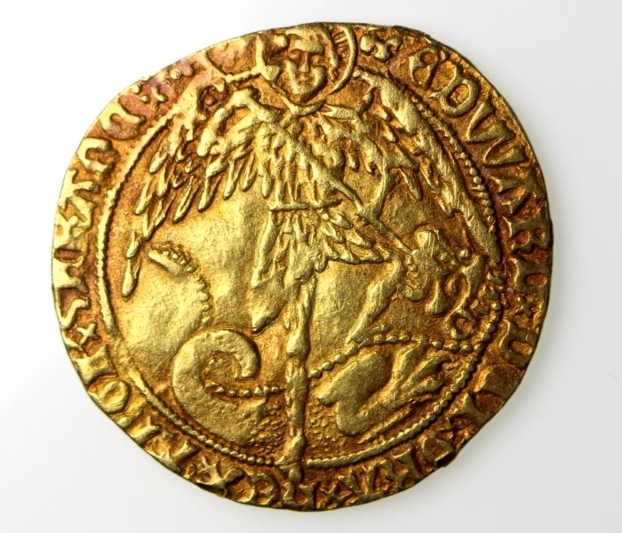 Edward IV Gold Angel 1471-1483AD-13566