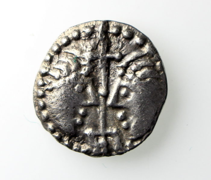 Anglo Saxon Silver Sceat 710-760AD Series J T37 (York)-13542