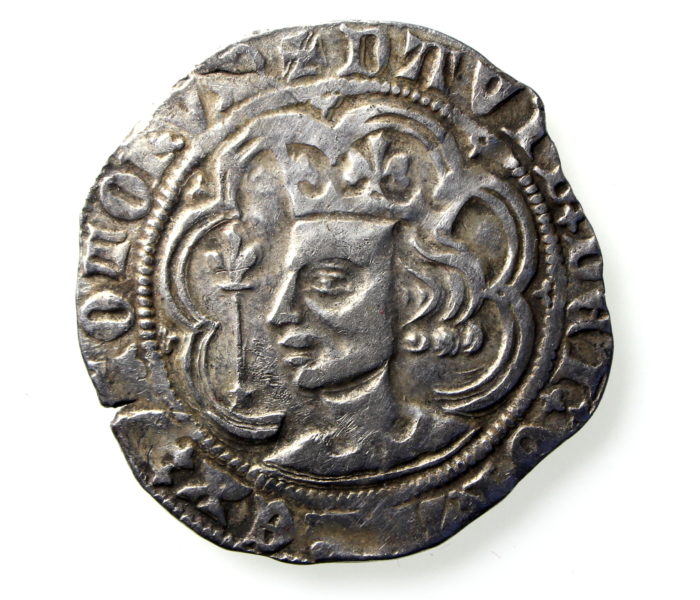 Scotland, David II Silver Groat 1329-1371AD Edinburgh-13609