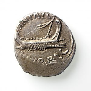 Mark Antony Silver Legionary Denarius 32-31BC-13620