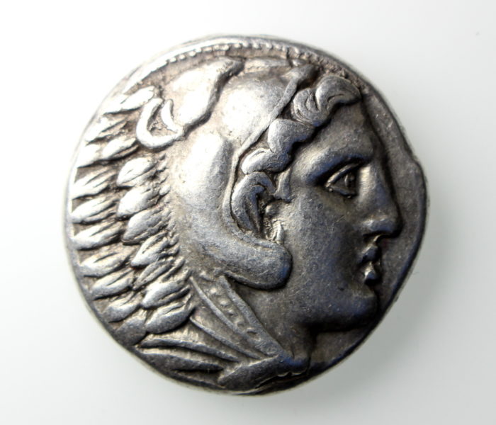 Kings of Macedon, Alexander III Silver Tetradrachm 336-323BC Amphipolis-13687