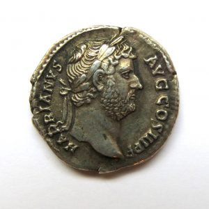 Hadrian Silver Denarius 117-138AD - Africa-13460