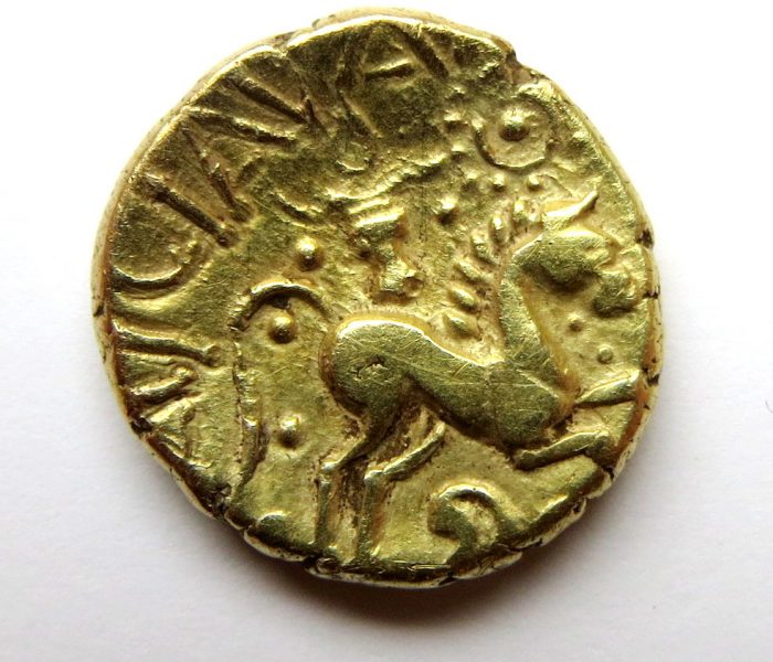 Catuvellauni Tasciovanus Gold Stater 25BC-25AD-13524