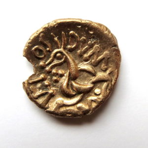 Corieltauvi Volisios Dumnocoveros Gold Stater 35-50AD-13527