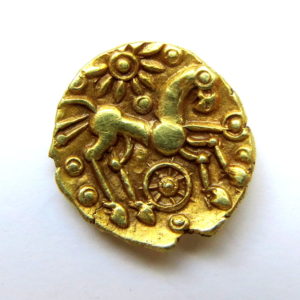 British Remic Gold Quarter Stater 50BC-13533