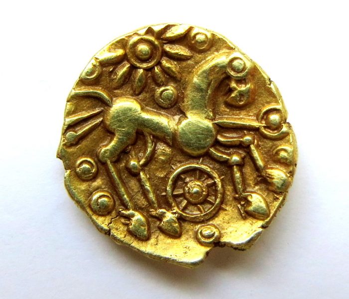 British Remic Gold Quarter Stater 50BC-13533