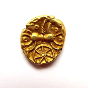 East Wiltshire Savernake Wheels Type Gold Quarter Stater 50-20BC-13536