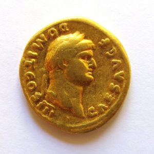 Domitian Gold Aureus 81-96AD-13439