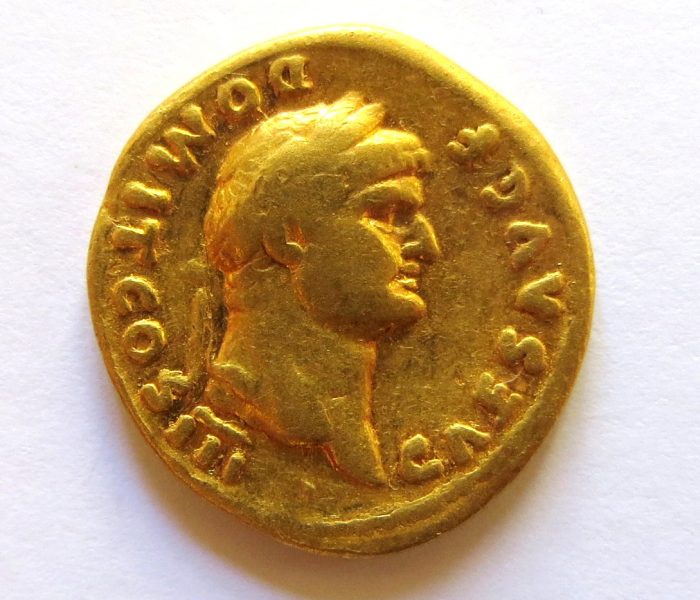 Domitian Gold Aureus 81-96AD-13439