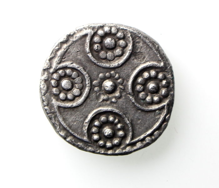 Anglo Saxon Silver Sceat 710-760AD Series H type 39 Hamwic -13753