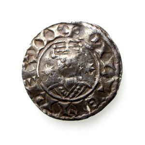 William I Silver Penny 1066-1087AD Two Stars Thetford -13757