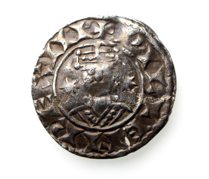 William I Silver Penny 1066-1087AD Two Stars Thetford -13757