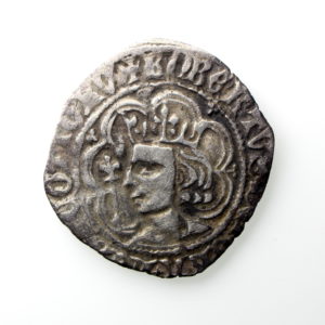 Scotland, Robert II Silver Halfgroat 1371-1390AD Perth -13764