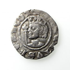 Scotland, Robert II Silver Penny 1371-1390AD Edinburgh -13766
