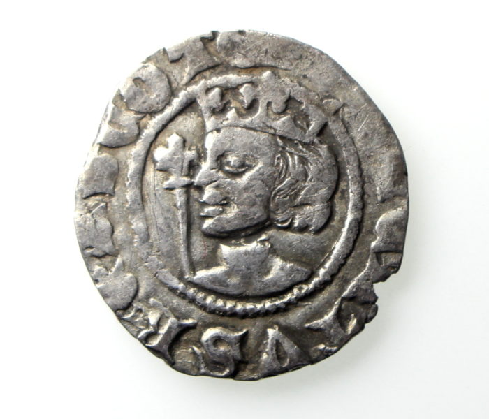 Scotland, Robert II Silver Penny 1371-1390AD Edinburgh -13766