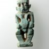 Egyptian Janiform Ptah Faience Amulet 713-332BC-13885