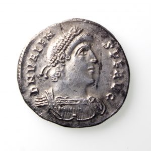 Valens Silver Miliarense 364-378AD Rome-13919