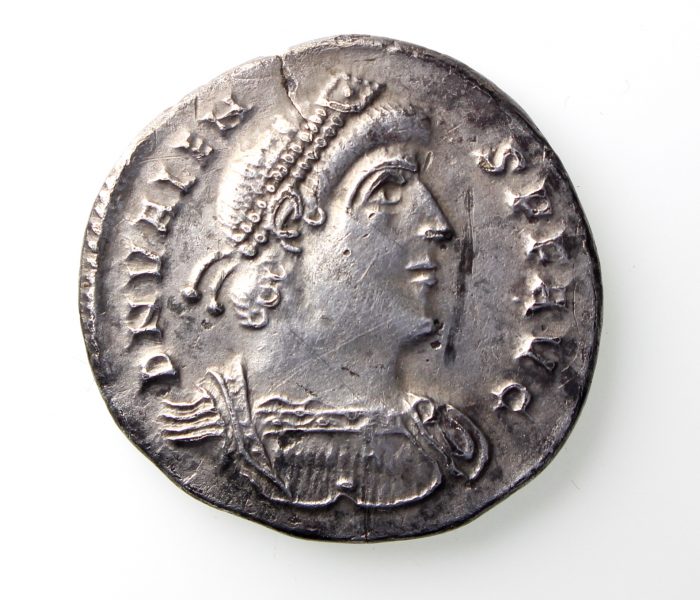 Valens Silver Miliarense 364-378AD Rome-13919