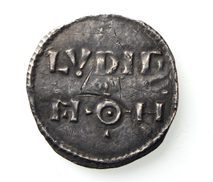 Alfred The Great Silver Penny 871-899AD Two line type Ludig-13925