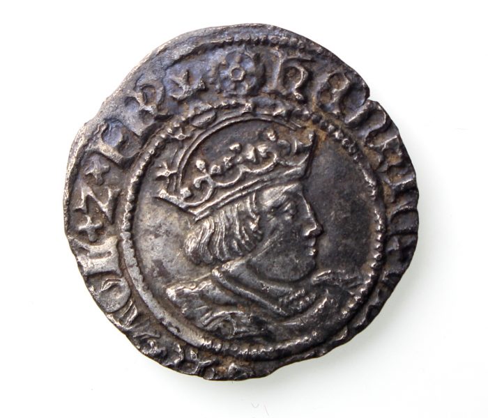 Henry VIII Silver Half Groat 1509-1547AD-14021