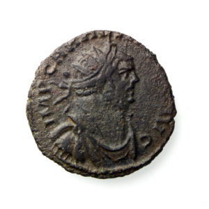 Carausius Bronze Antoninianus (Brockage) 287-293AD-14083