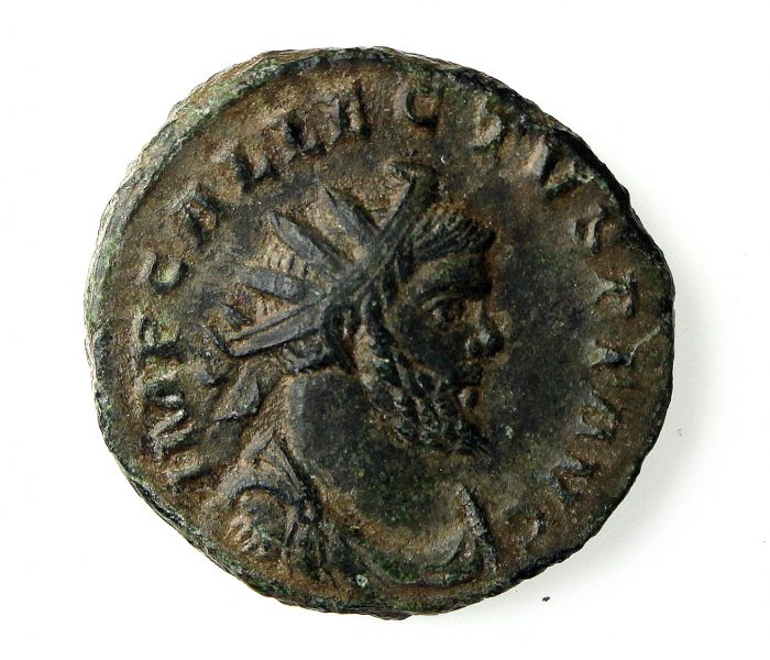 Allectus Bronze Antoninianus 293-296AD-14128