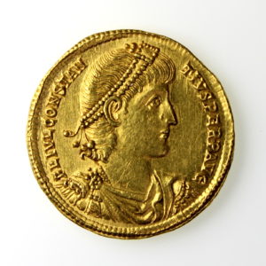 Constantius II Gold Solidus 337-361AD Antioch-14130