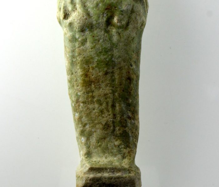 Egyptian Faience Ushabti C. 332-30 BC - Ptolemaic Period-14192