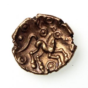 Trinovantes Addedomaros Gold Quarter Stater 45-25BC-14205