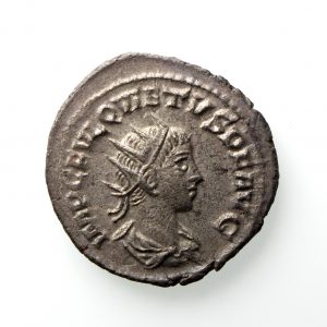 Quietus Silver Antoninianus 260-261AD-14256