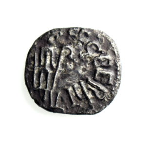 Kings of Northumbria - Eadberht with Abp. Ecgberht Silver Sceat 737-758AD-14389