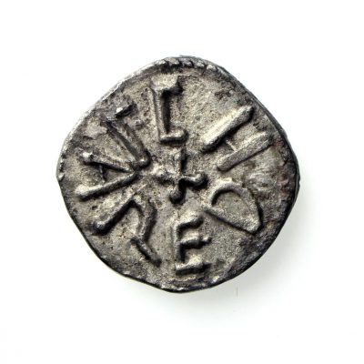 Kings of Northumbria - Alchred Silver Sceat 765-774AD-14383