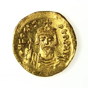 Phocas Gold Solidus 602-610AD Constantinople mint -14408