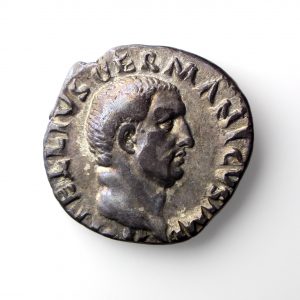 Vitellius Silver Denarius 69AD-14412