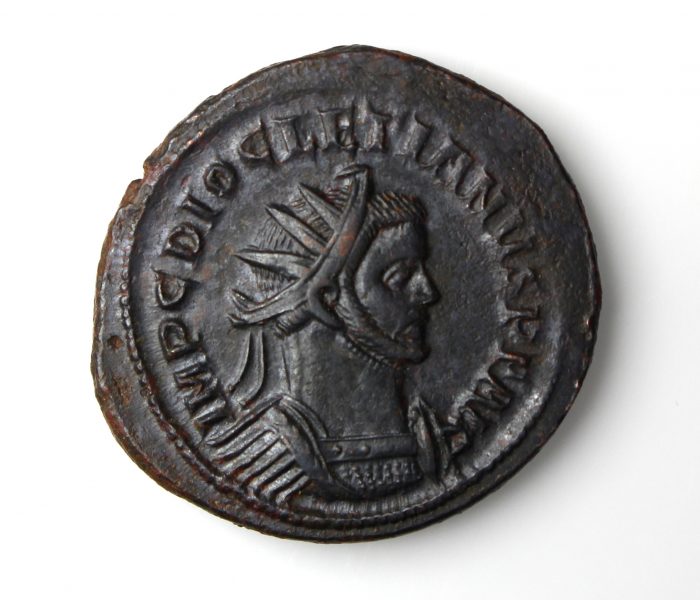 Diocletian Bronze Antoninianus Struck under Carausius 287-293AD-14420